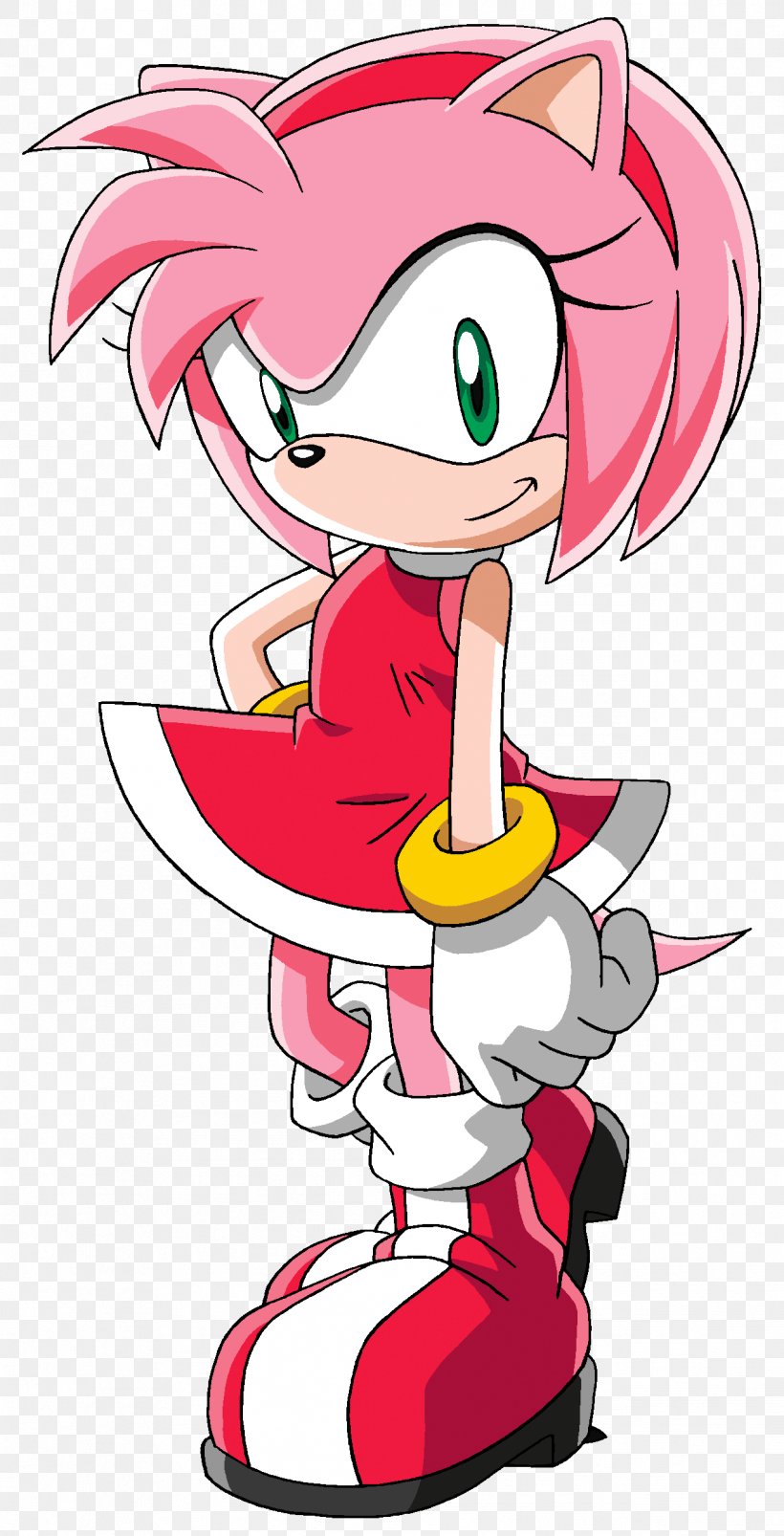 Amy Rose Cream The Rabbit Doctor Eggman Sonic & Knuckles Rouge The Bat, PNG, 1272x2492px, Watercolor, Cartoon, Flower, Frame, Heart Download Free