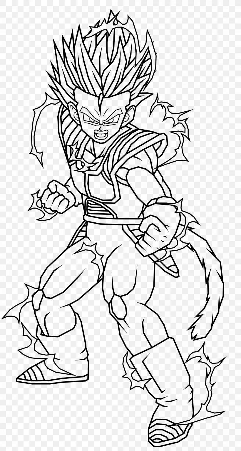 Line Art Vegeta Goku Trunks Tarble, PNG, 2094x3922px, Line Art, Arm, Art, Artwork, Black Download Free