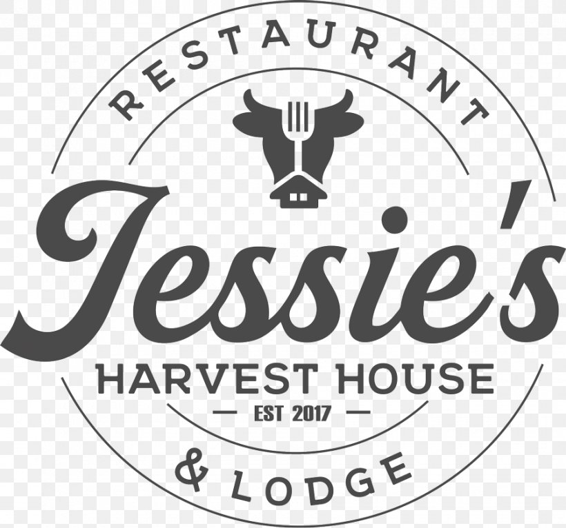 Logo Restaurant Jessie's Harvest House Brand Font, PNG, 900x841px, Logo, Accommodation, Animal, Area, Black Download Free