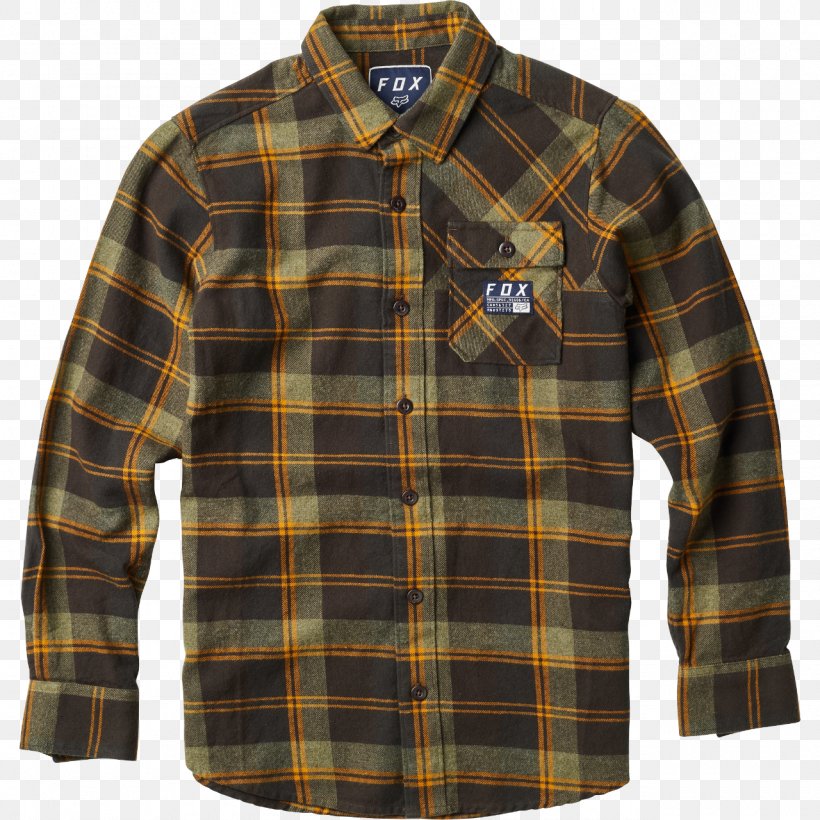 T-shirt Tartan Flannel Fox Racing, PNG, 1280x1280px, Tshirt, Button, Casual, Clothing, Dress Shirt Download Free