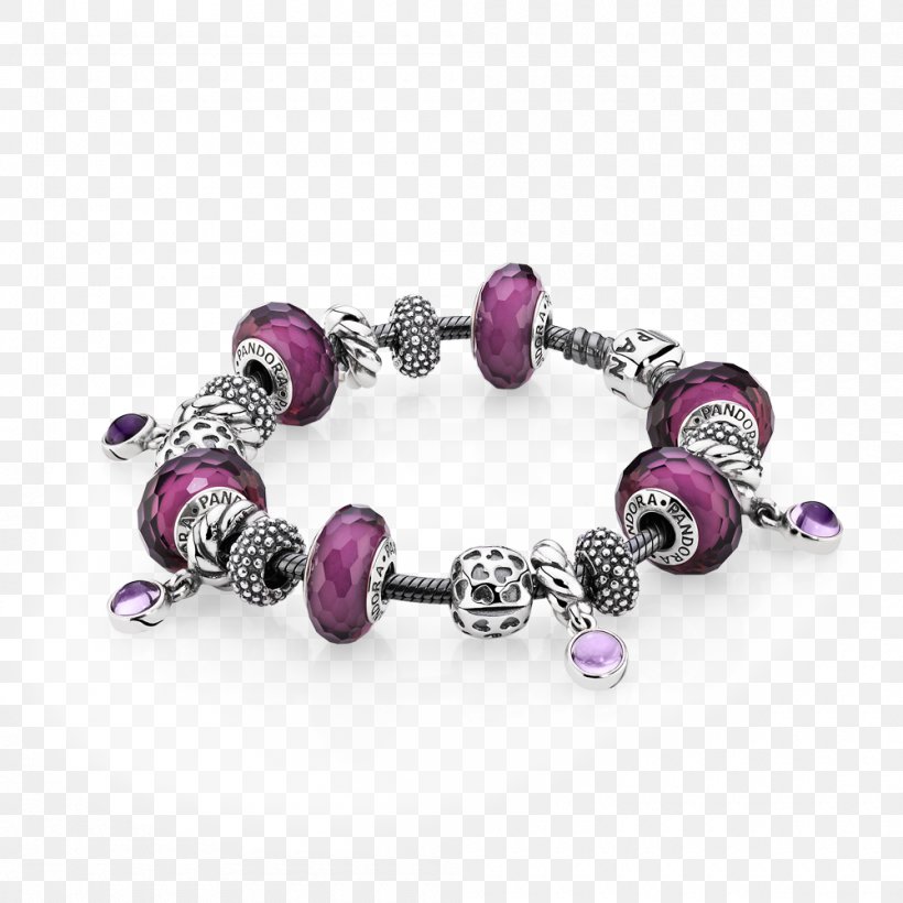 Charm Bracelet Murano Pandora Gemstone, PNG, 1000x1000px, Bracelet, Bead, Body Jewellery, Body Jewelry, Charm Bracelet Download Free