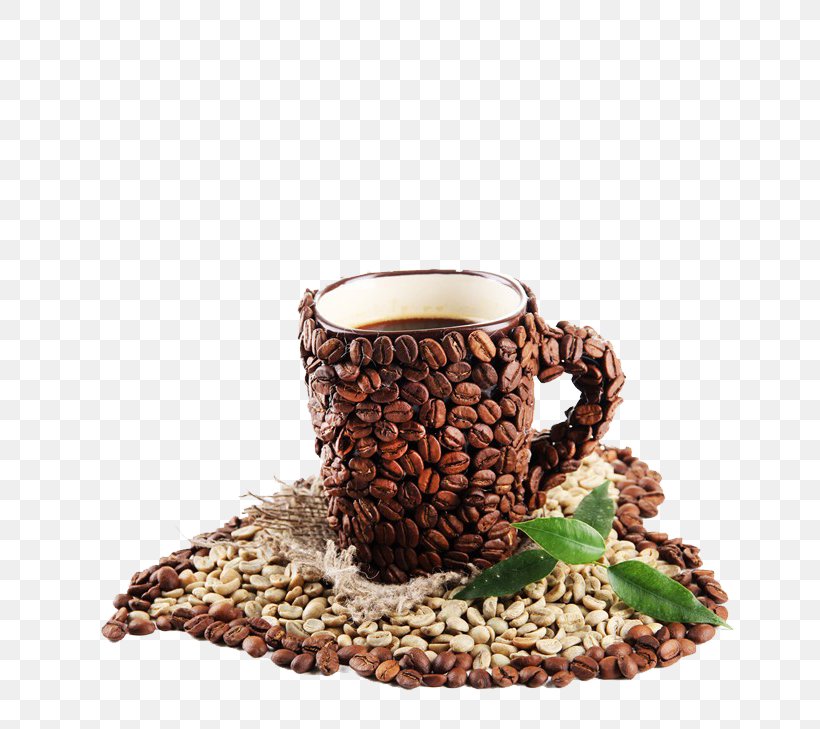 Coffee Bean Tea Latte Cafe, PNG, 720x729px, Coffee, Arabica Coffee, Bean, Cafe, Cereal Download Free