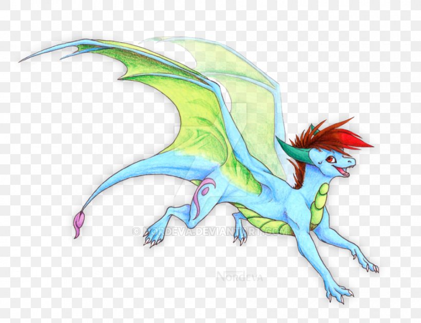 Dragon Cartoon Tail, PNG, 900x691px, Dragon, Cartoon, Fictional Character, Mythical Creature, Organism Download Free