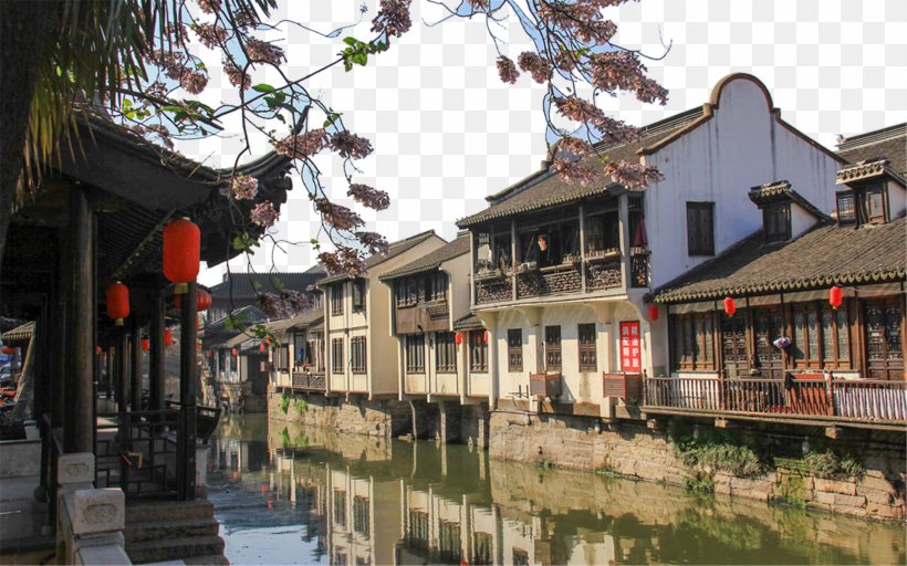 Guyi Garden Nanxiang Ancient Town Nanxiang Station Xiaolongbao, PNG, 1920x1200px, Guyi Garden, Architecture, Canal, Chinese Architecture, City Download Free