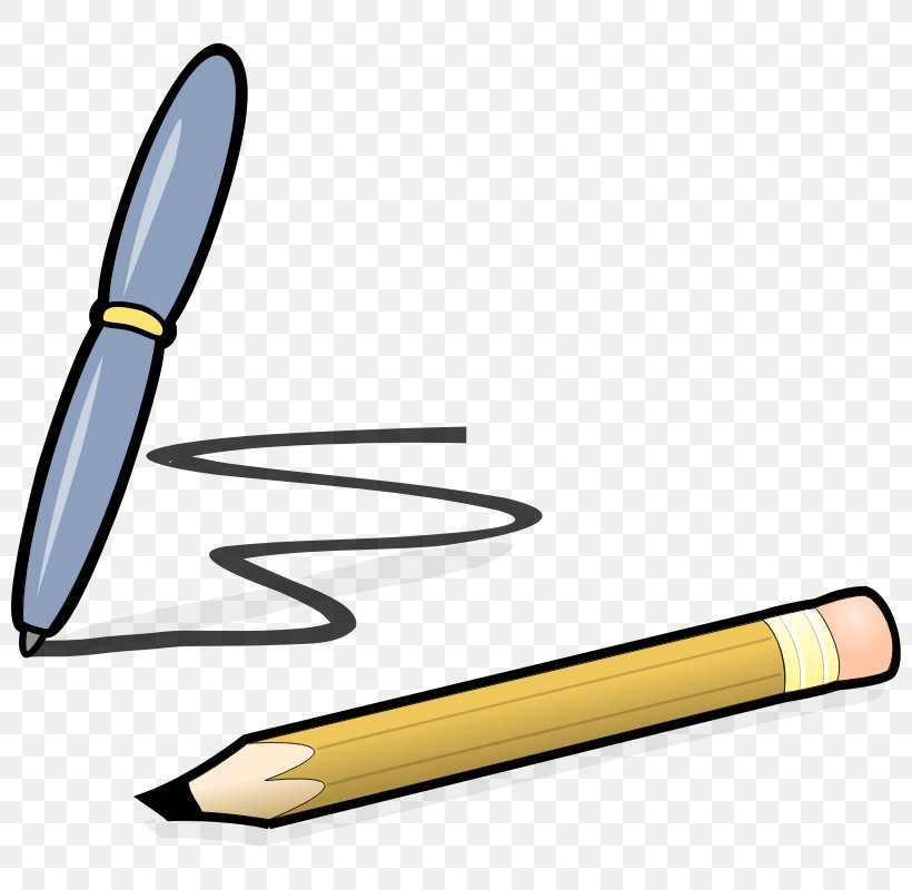 Paper Pencil Clip Art, PNG, 800x800px, Paper, Blue Pencil, Drawing, Material, Mechanical Pencil Download Free