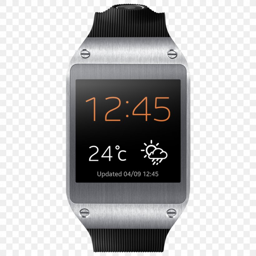 Samsung Galaxy Gear Samsung Gear 2 Samsung Gear S3, PNG, 1024x1024px, Samsung Galaxy Gear, Amoled, Brand, Hardware, Mobile Phones Download Free