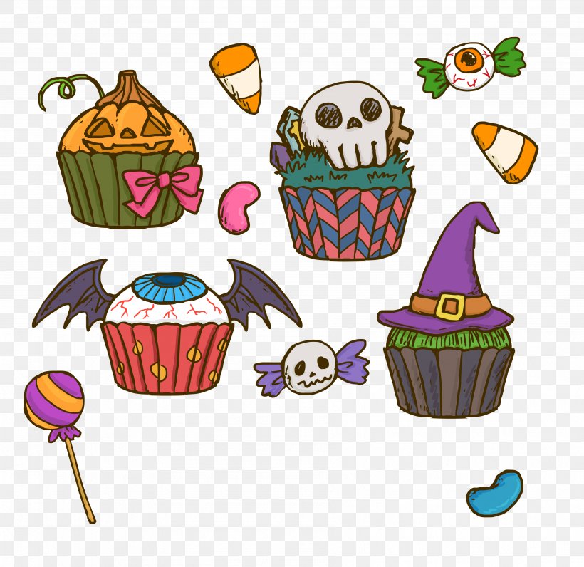 Halloween Cake Cupcake Birthday Cake Clip Art, PNG, 3579x3476px, Halloween Cake, Artwork, Birthday Cake, Cake, Cupcake Download Free