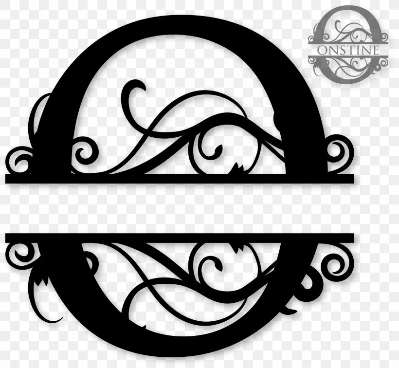 Monogram Decal Initial Clip Art, PNG, 2245x2072px, Monogram, Art, Black And White, Campervans, Collage Download Free