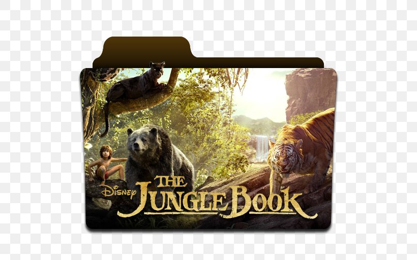 Mowgli The Jungle Book Shere Khan Baloo Bagheera, PNG, 512x512px, Mowgli, Bagheera, Baloo, Bear, Bill Murray Download Free