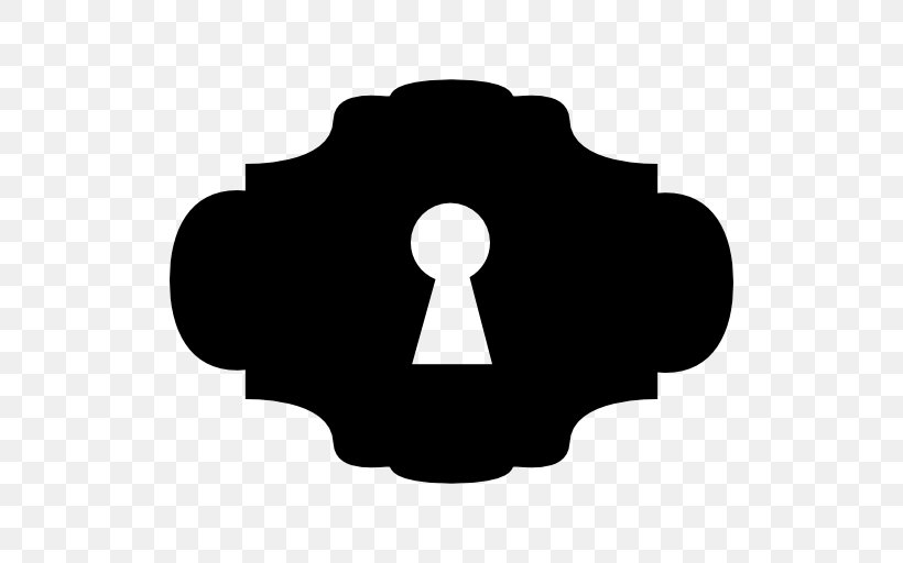Keyhole Silhouette Lock, PNG, 512x512px, Keyhole, Black, Black And White, Key, Lock Download Free