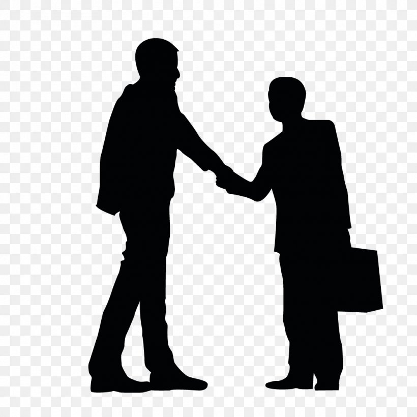 Businessperson Silhouette Handshake, PNG, 1063x1063px, Businessperson, Black And White, Business, Business Plan, Communication Download Free