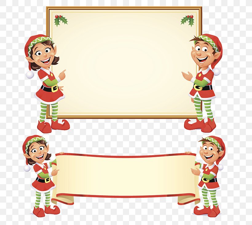 Santa Claus Christmas Elf, PNG, 701x733px, Santa Claus, Area, Art, Borders And Frames, Can Stock Photo Download Free