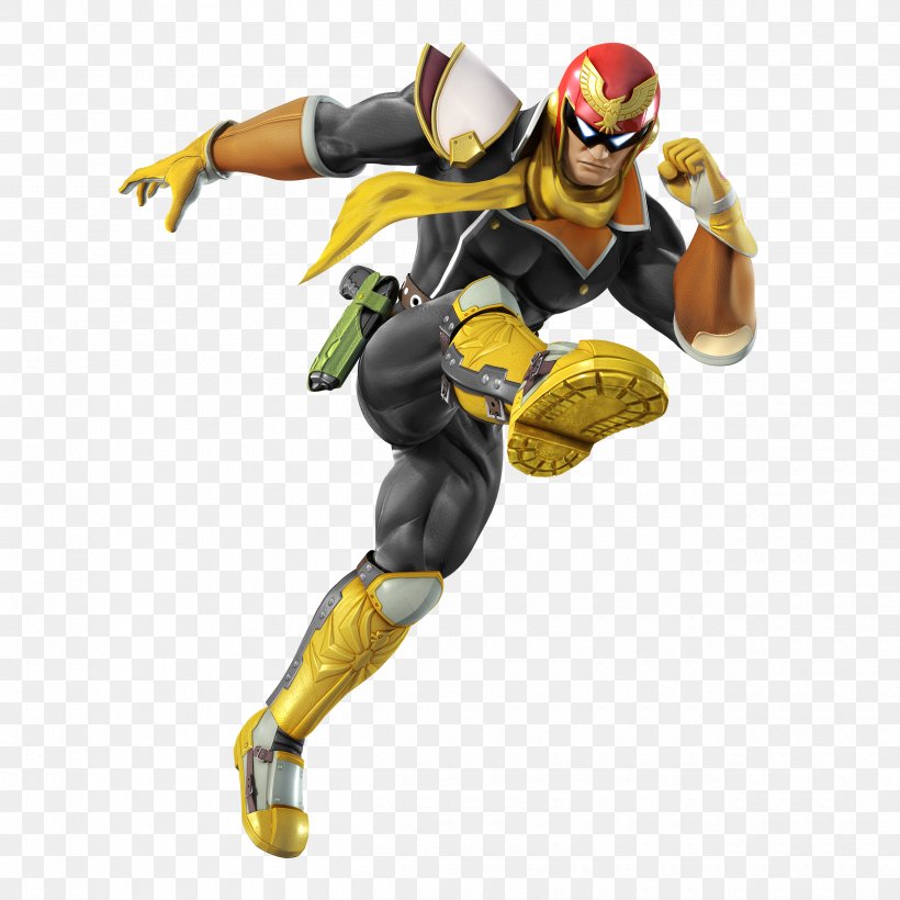 Super Smash Bros. For Nintendo 3DS And Wii U Captain Falcon F-Zero Video Game, PNG, 2500x2500px, Captain Falcon, Action Figure, Character, Fictional Character, Figurine Download Free