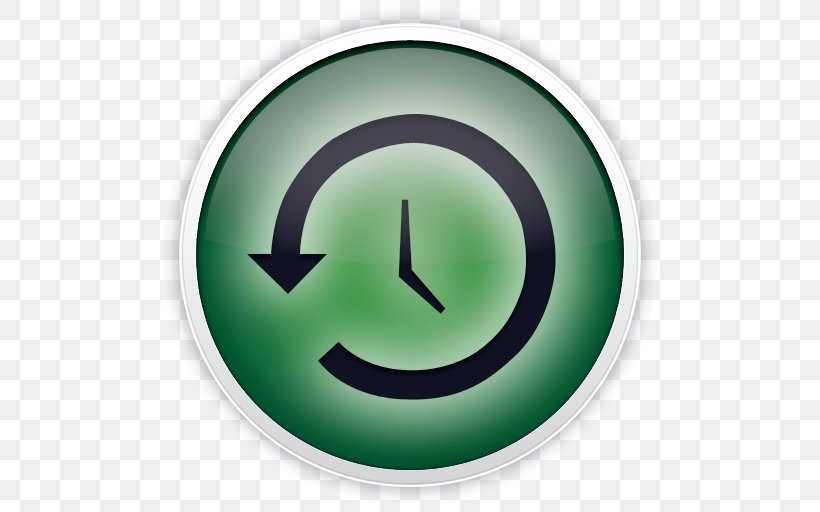Symbol Green Font, PNG, 512x512px, Time Machine, Airport Time Capsule, Garageband, Green, Itunes Download Free
