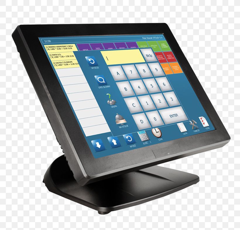 Computer Monitors Point Of Sale Computer Terminal Touchscreen Posiflex, PNG, 800x787px, Computer Monitors, Blagajna, Computer, Computer Accessory, Computer Monitor Download Free