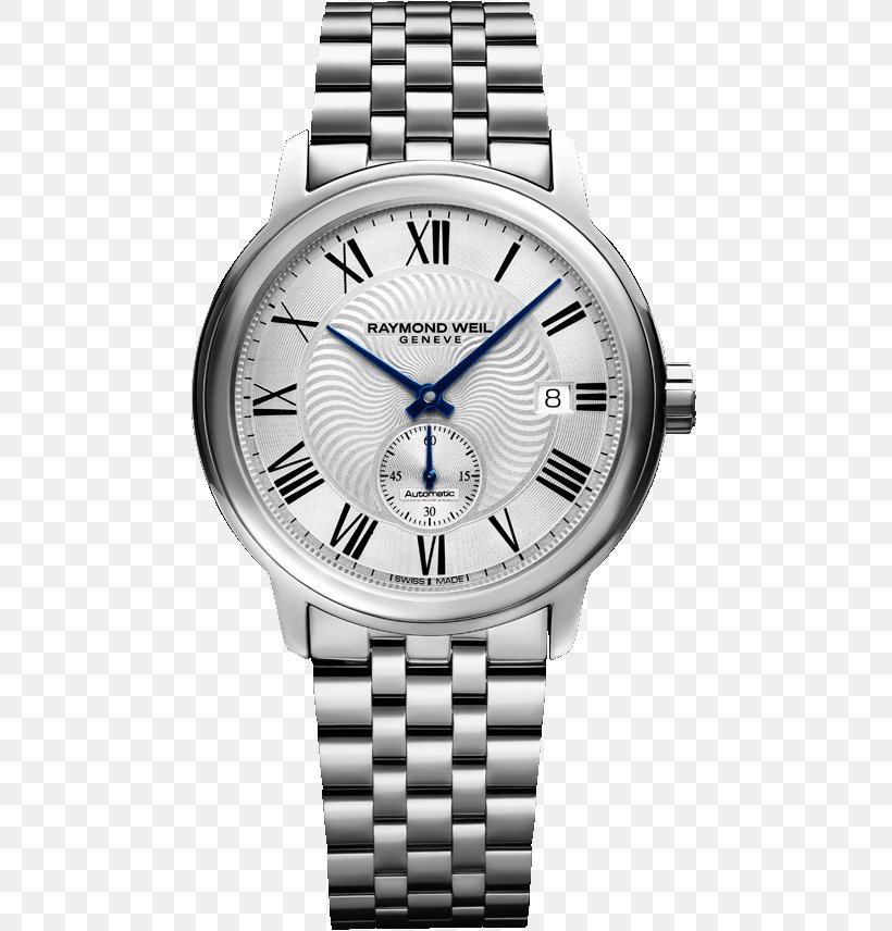 RAYMOND WEIL Maestro Automatic Watch Movement, PNG, 494x856px, Raymond Weil, Automatic Watch, Balance Wheel, Bracelet, Brand Download Free