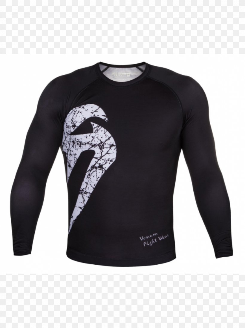 Venum Rash Guard Mixed Martial Arts Clothing Combat Sport, PNG, 1000x1340px, Venum, Black, Boxing, Clothing, Combat Sport Download Free