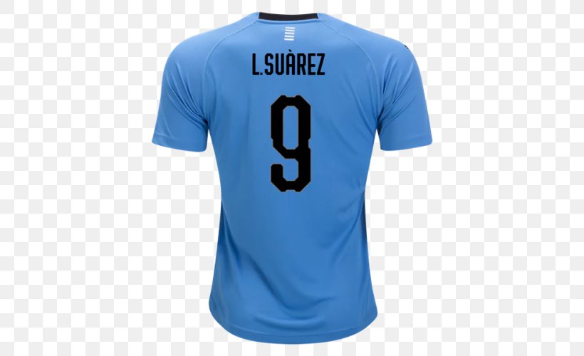 2018 World Cup Uruguay National Football Team International Soccer Jersey Store, PNG, 500x500px, 2018 World Cup, Active Shirt, Blue, Brand, Clothing Download Free