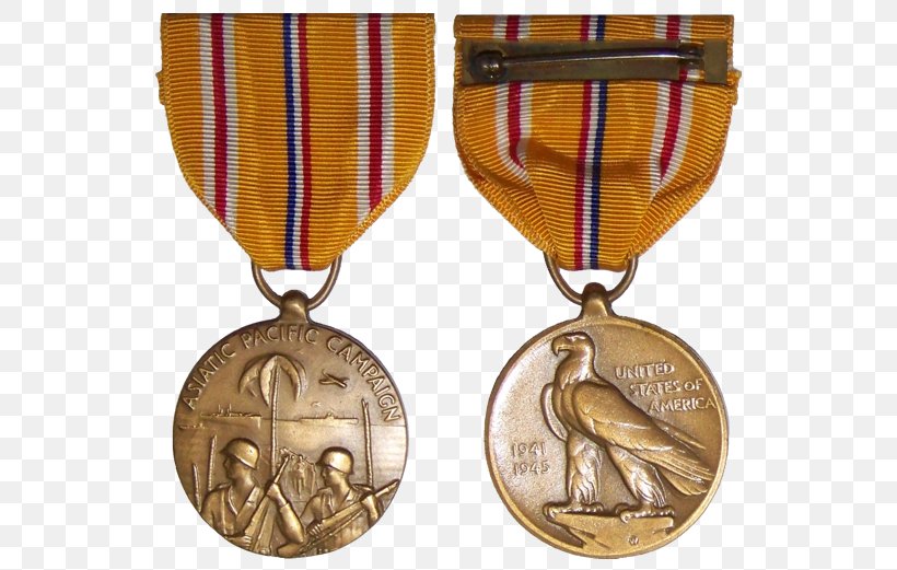 Gold Medal Asiatic–Pacific Campaign Medal Commendation Medal Good Conduct Medal, PNG, 554x521px, Gold Medal, Award, Campaign Medal, Commendation Medal, Decorazione Onorifica Download Free