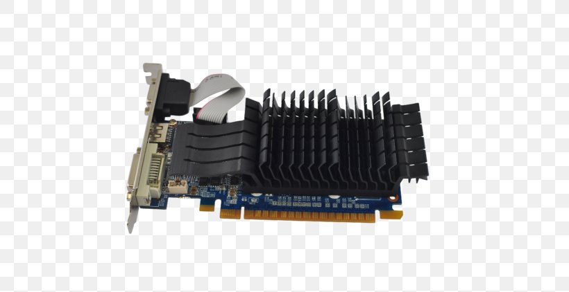 Graphics Cards & Video Adapters NVIDIA GeForce GT 710 GDDR3 SDRAM GeForce GT 710 Passive, PNG, 635x422px, Graphics Cards Video Adapters, Cable, Computer Component, Ddr3 Sdram, Digital Visual Interface Download Free