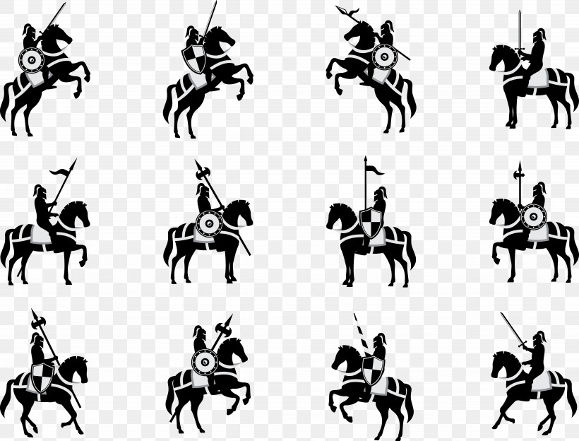 Horse Black-and-white Animal Figure Recreation Silhouette, PNG, 4928x3754px, Horse, Animal Figure, Blackandwhite, Recreation, Silhouette Download Free