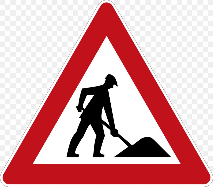 Road Signs In Singapore Roadworks Traffic Sign, PNG, 941x827px, Road Signs In Singapore, Area, Brand, Highway, Logo Download Free