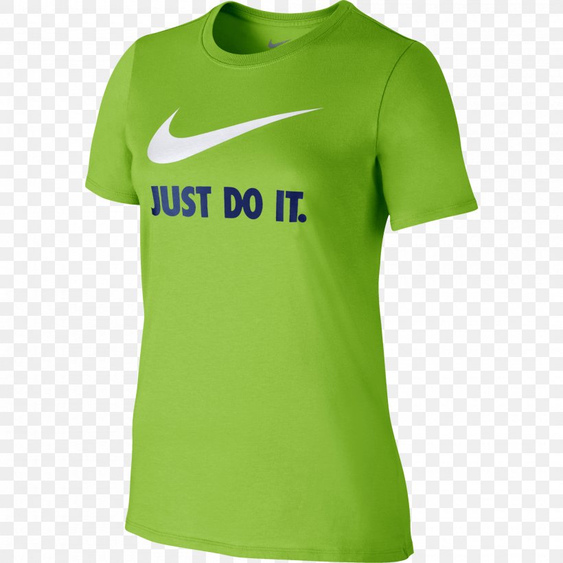 T-shirt Just Do It Sports Fan Jersey Nike Swoosh, PNG, 2000x2000px, Tshirt, Active Shirt, Blue Lagoon, Brand, Clothing Download Free