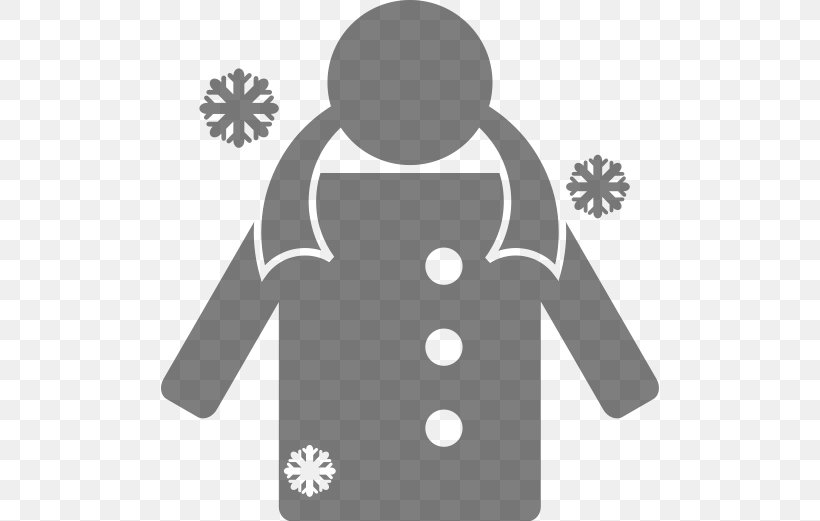 Winter Clothing Jacket Coat Clip Art, PNG, 498x521px, Winter Clothing, Black, Black And White, Brand, Clothing Download Free