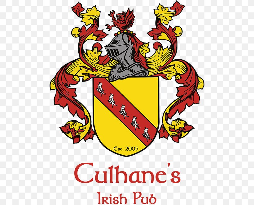 Culhane's Irish Pub Coat Of Arms Crest Knight Helmet, PNG, 500x660px, Coat Of Arms, Art, Artwork, Crest, Family Download Free