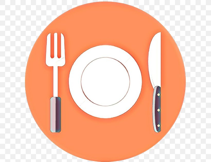 Orange, PNG, 635x631px, Cartoon, Cutlery, Dinnerware Set, Dishware, Orange Download Free