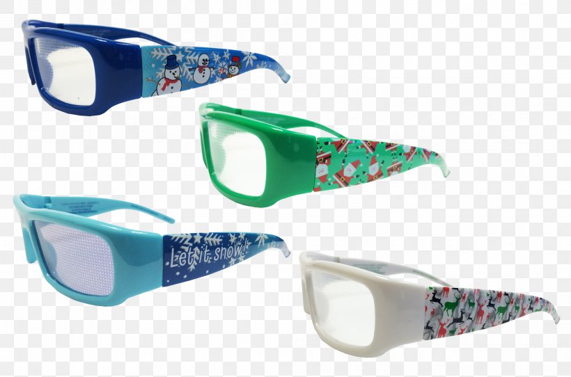 Goggles Sunglasses Light Plastic, PNG, 1994x1319px, 3d Printing, Goggles, Aqua, Christmas, Eyewear Download Free