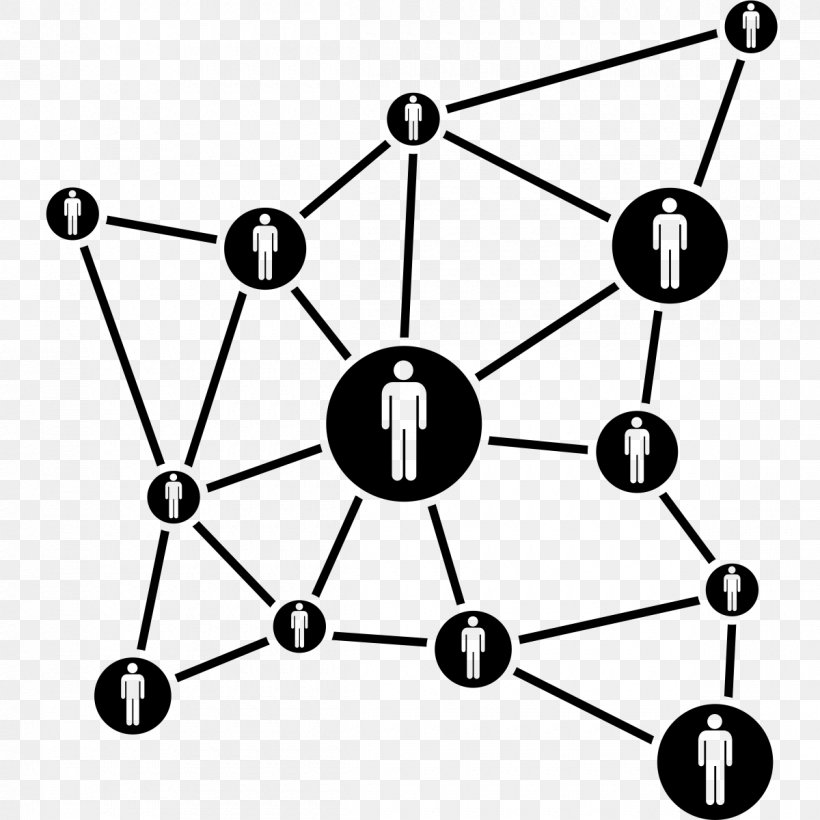 Social Media Computer Network Professional Network Service Social Network, PNG, 1200x1200px, Social Media, Area, Black And White, Body Jewelry, Business Networking Download Free