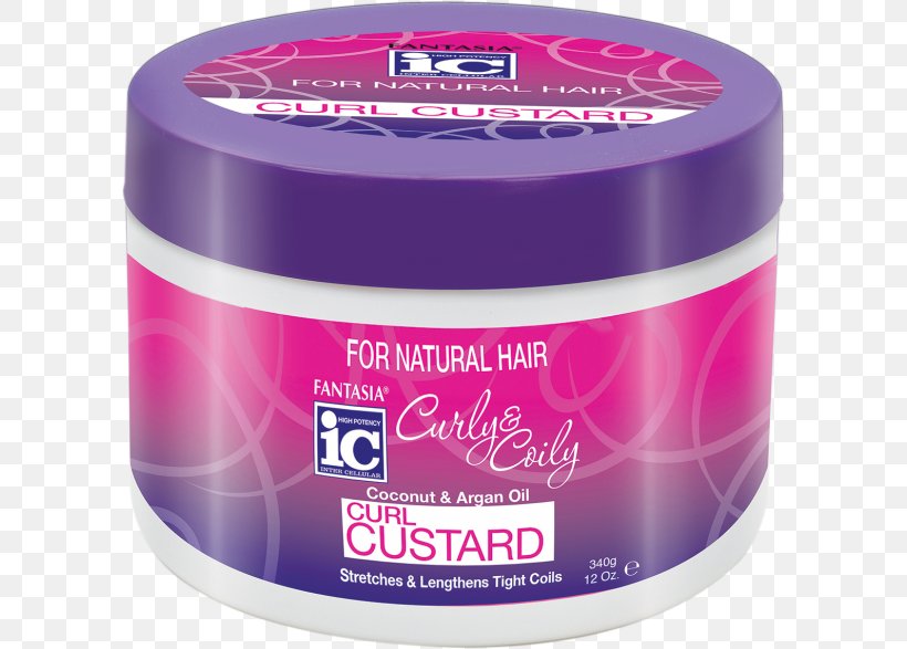 Aunt Jackie's Curl La La Defining Curl Custard Cream Fantasia Oil, PNG, 600x587px, Custard, Argan Oil, Coconut, Cream, Curl Download Free