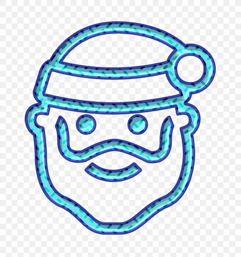 Christmas Icon Santa Icon Weihnachten Icon, PNG, 782x874px, Christmas Icon, Blue, Line Art, Santa Icon, Smile Download Free