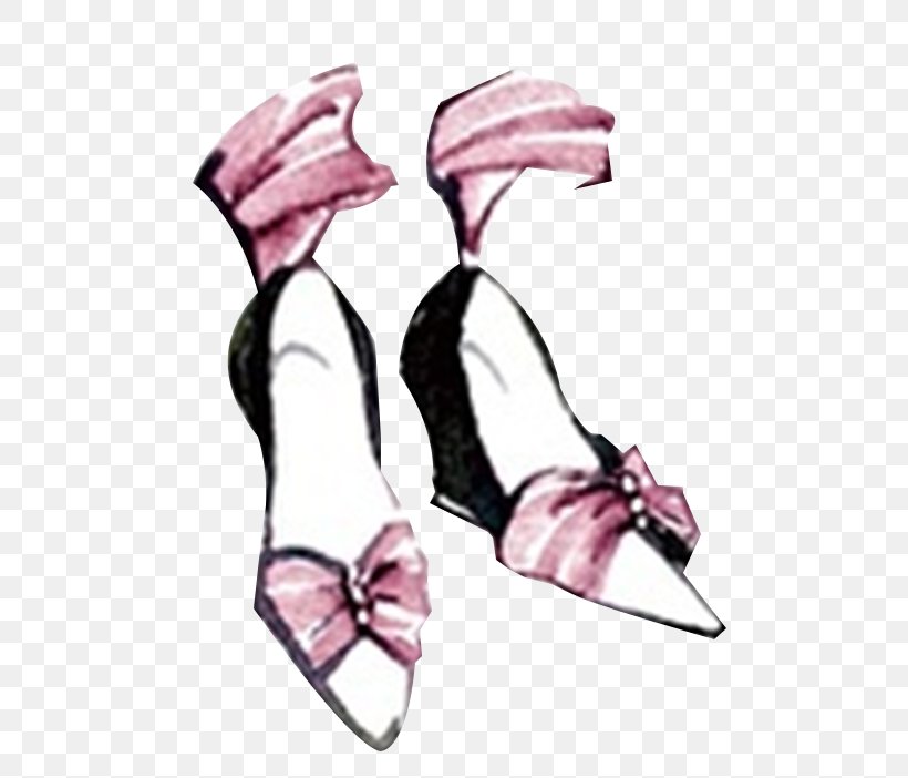 Designer Clothing High-heeled Footwear Illustration, PNG, 535x702px, Watercolor, Cartoon, Flower, Frame, Heart Download Free