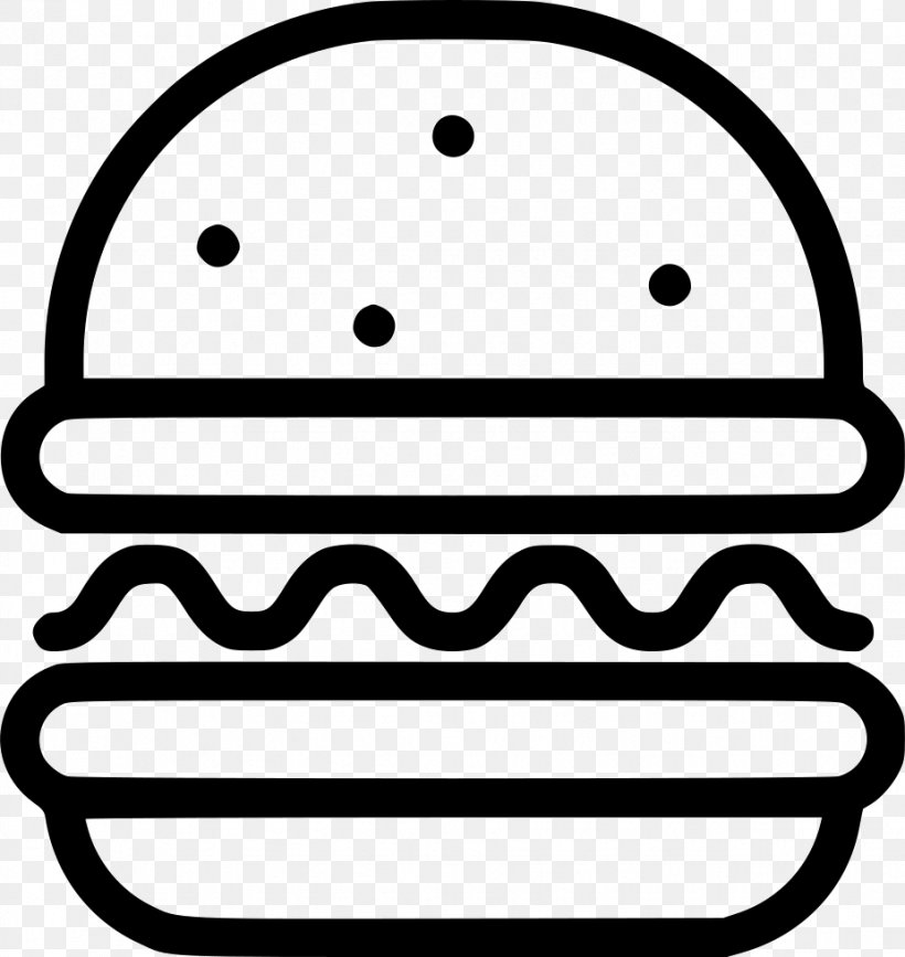 Hamburger Cheeseburger French Fries Clip Art, PNG, 926x980px, Hamburger, Black And White, Cheeseburger, Cook Out, Food Download Free