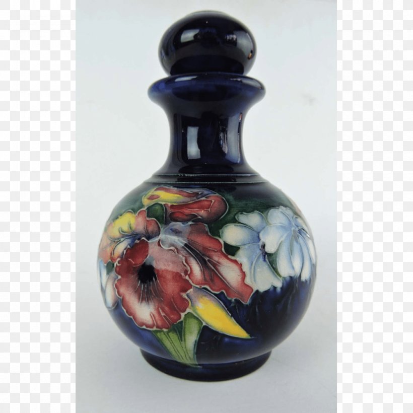 Moorcroft Pottery Perfume Bottles Ceramic Glass, PNG, 1000x1000px, Moorcroft, Artifact, Blue, Bottle, Ceramic Download Free