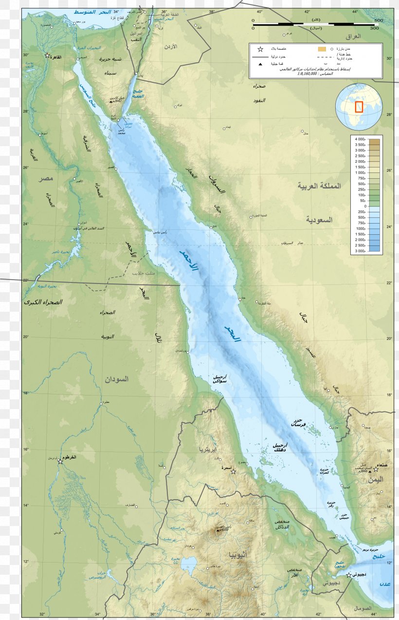 Red Sea Mediterranean Sea Suez Canal Body Of Water Bab-el-Mandeb, PNG, 1771x2751px, Red Sea, Arabian Peninsula, Atlas, Babelmandeb, Bathymetric Chart Download Free