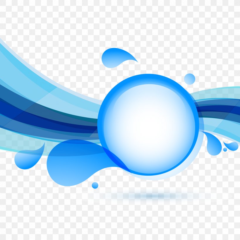 Wave Euclidean Vector Abstract Art Shape, PNG, 1200x1200px, Wave, Abstract Art, Art, Azure, Blue Download Free