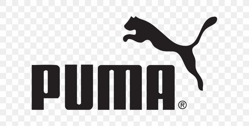 Logo Puma Brand Clothing Adidas, PNG, 2083x1055px, Logo, Adidas, Black, Black And White, Brand Download Free