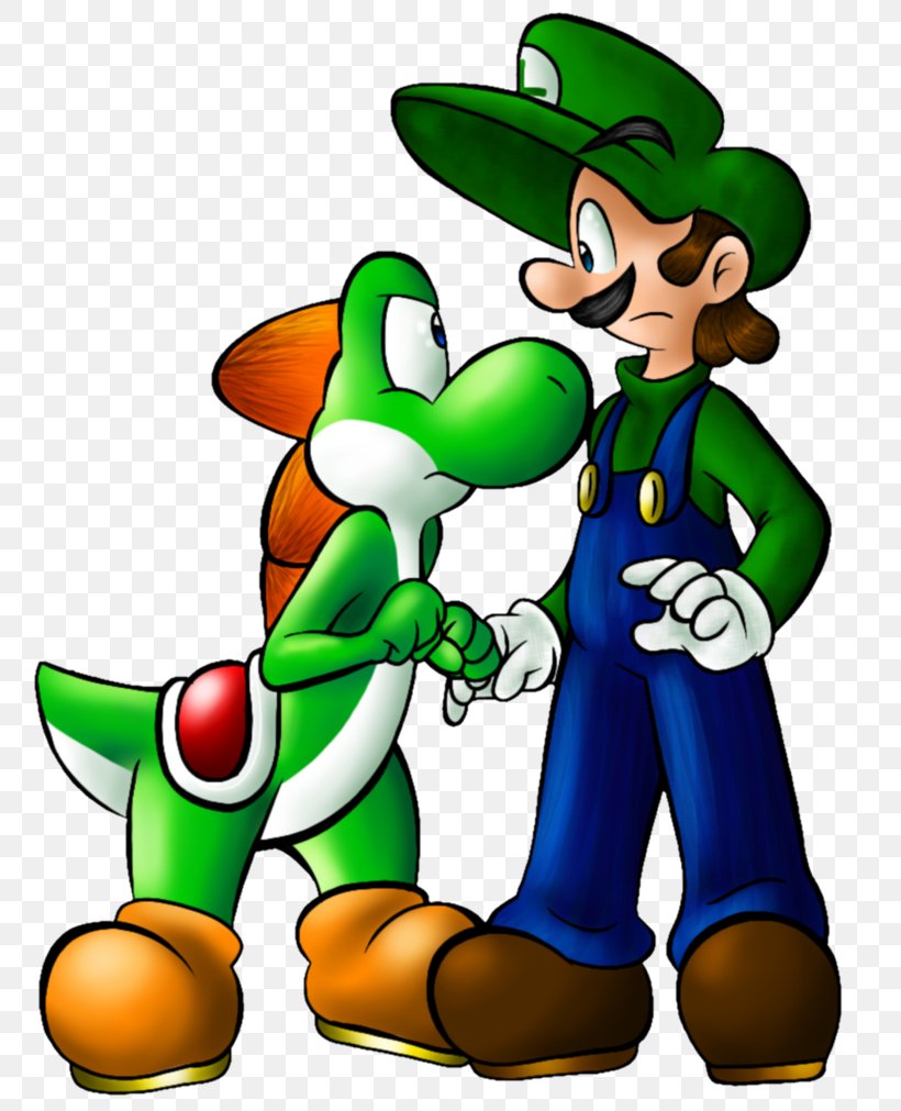 Luigi Mario & Yoshi Super Mario Bros. 3 Drawing, PNG, 790x1011px, Luigi, Art, Cartoon, Character, Christmas Download Free