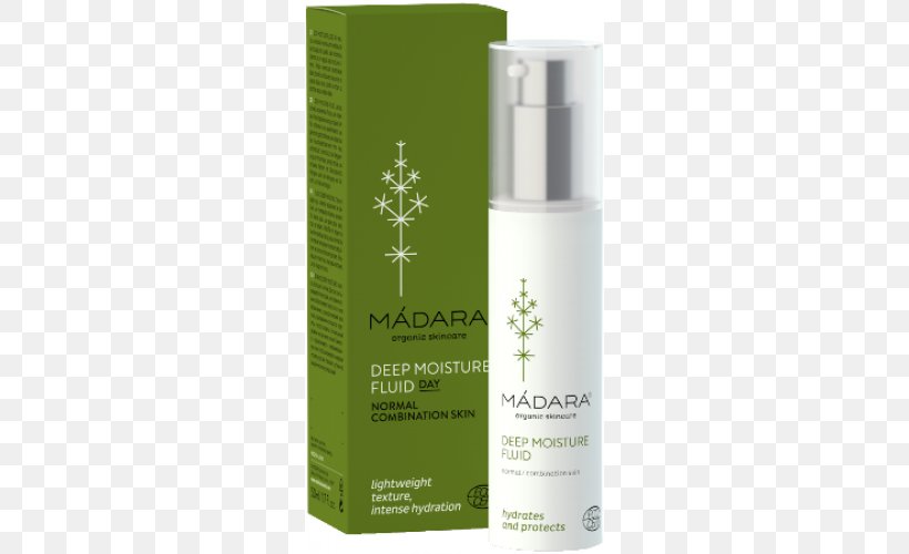 Madara Cosmetics Skin Care Fluid Moisturizer, PNG, 500x500px, Madara Cosmetics, Antioxidant, Cream, Ecocert, Face Download Free