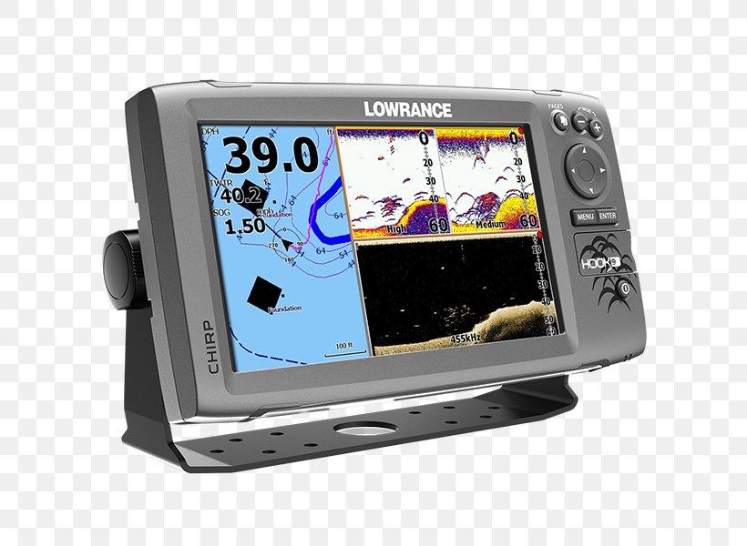 Lowrance Electronics Fish Finders Chartplotter Chirp Global Positioning System, PNG, 600x600px, Lowrance Electronics, Chartplotter, Chirp, Computer Monitors, Display Device Download Free