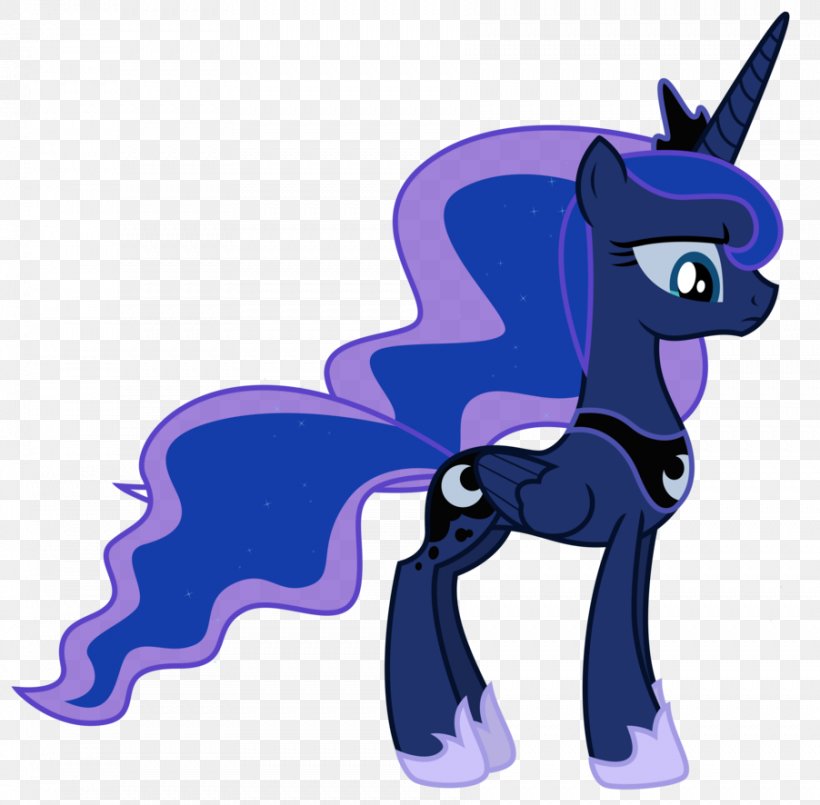 Princess Luna Pinkie Pie Rarity Twilight Sparkle Pony, PNG, 902x886px, Princess Luna, Animal Figure, Art, Cartoon, Cobalt Blue Download Free