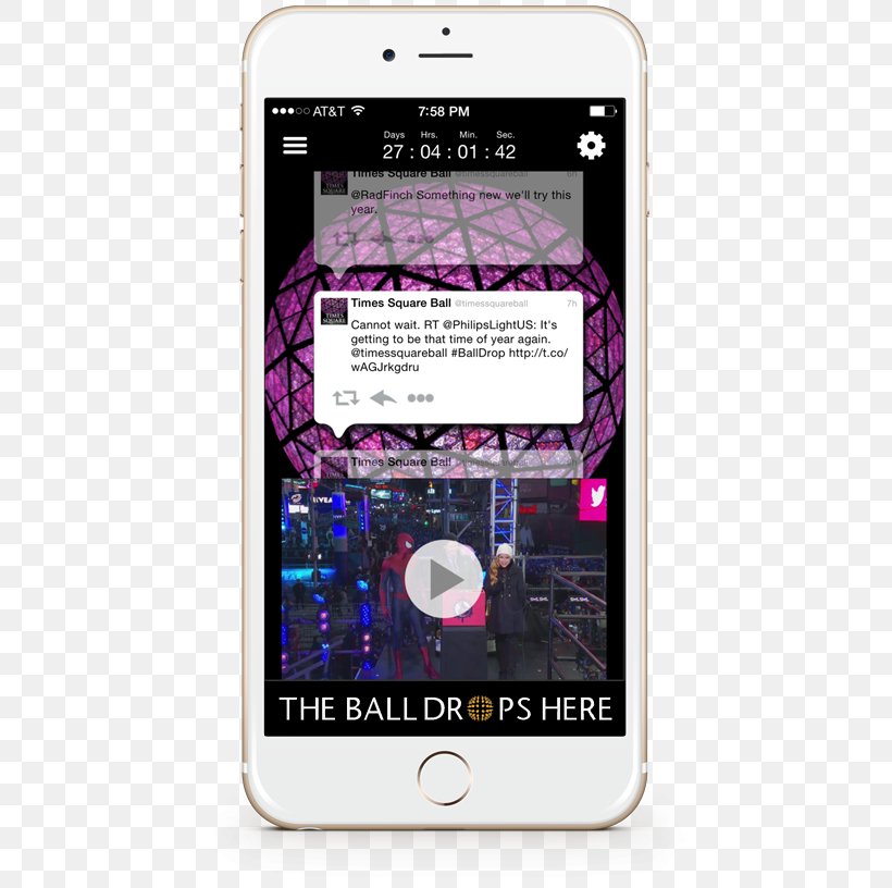 Times Square Ball Drop Feature Phone New Year's Eve, PNG, 471x816px, Times Square Ball Drop, Cellular Network, Countdown, Electronics, Feature Phone Download Free