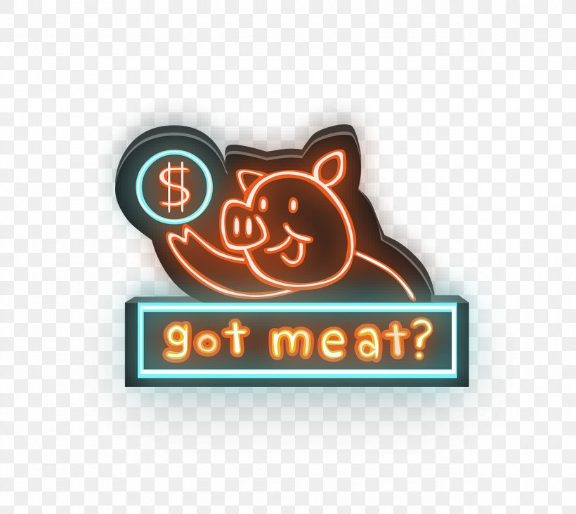 Neon Sign Domestic Pig Neon Lighting, PNG, 1280x1144px, Neon Sign, Brand, Domestic Pig, Food, Label Download Free