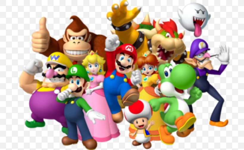 Super Mario Bros. Wii U Mario & Luigi: Superstar Saga, PNG, 758x505px, Mario Bros, Action Figure, Bowser, Figurine, Game Download Free