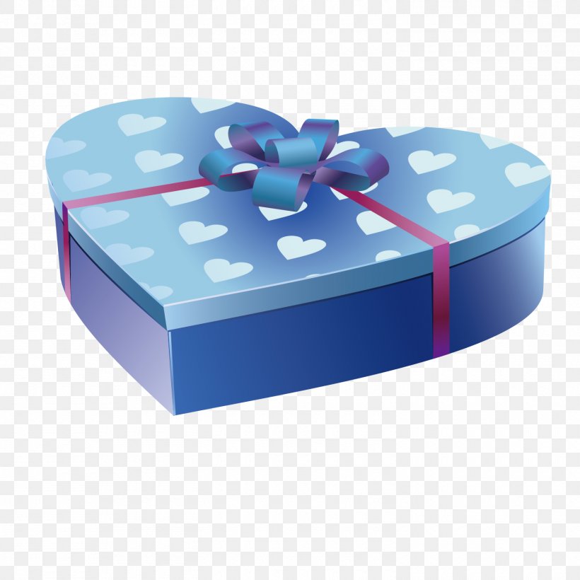 Vector Blue Love Gift Box, PNG, 1500x1500px, Box, Blue, Gift, Love, Packaging And Labeling Download Free