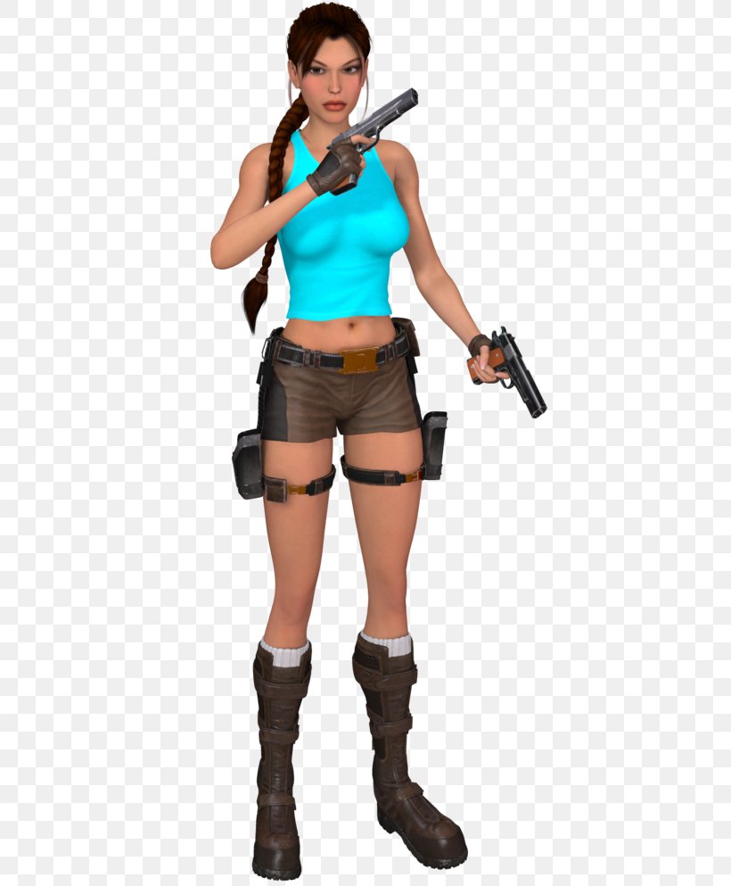Lara Croft DeviantArt Digital Art Character, PNG, 805x993px, Watercolor, Cartoon, Flower, Frame, Heart Download Free
