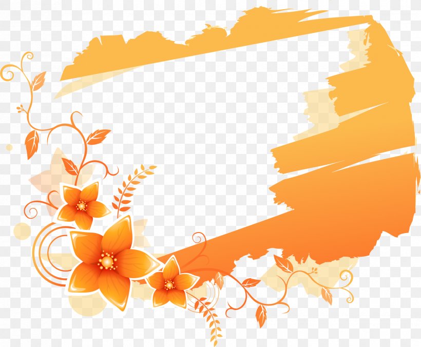 Orange Flower Clip Art, PNG, 1730x1428px, Orange, Amber, Black, Butterfly, Color Download Free